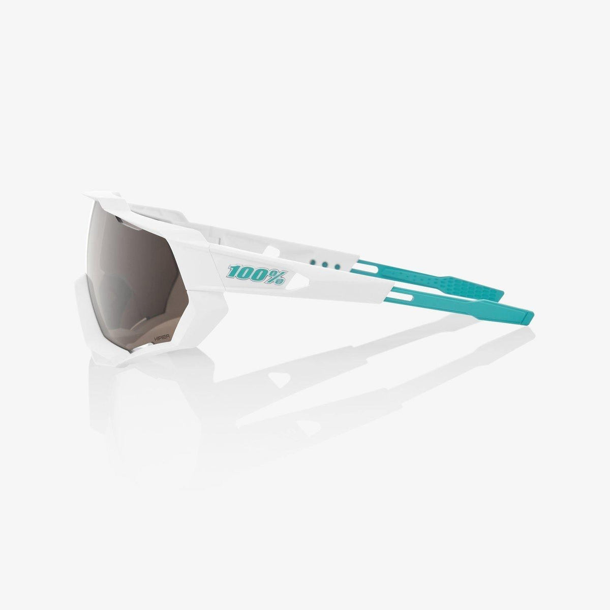 100% SPEEDTRAP SE BORA - Hansgrohe Team White HiPER Silver Mirror Lens - Standert Bicycles