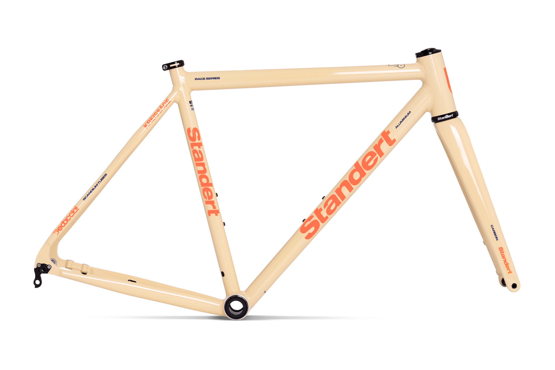 Road Bike Frame Kreissäge RS Beige Made for Racing