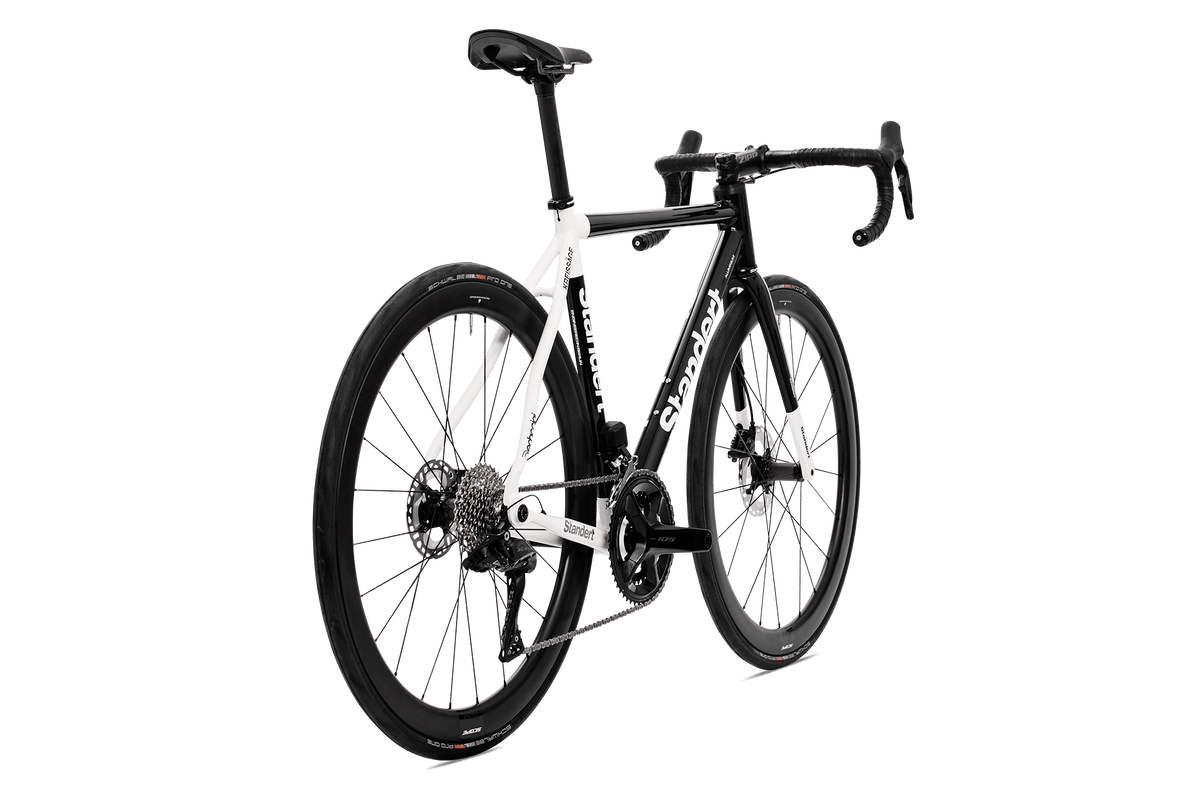 Kreissäge Yin Black 105 Best Beginner Road Bike Standert Bicycles
