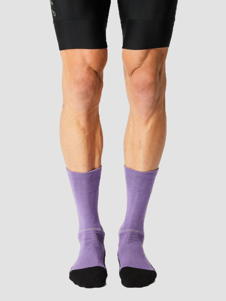 Fingerscrossed Purple Merino Socks