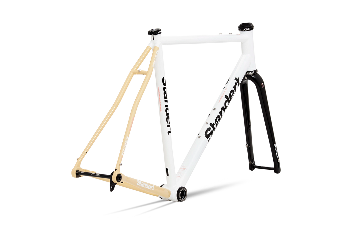 Standert Bikes Pfadfinder Steel Frameset LTD White
