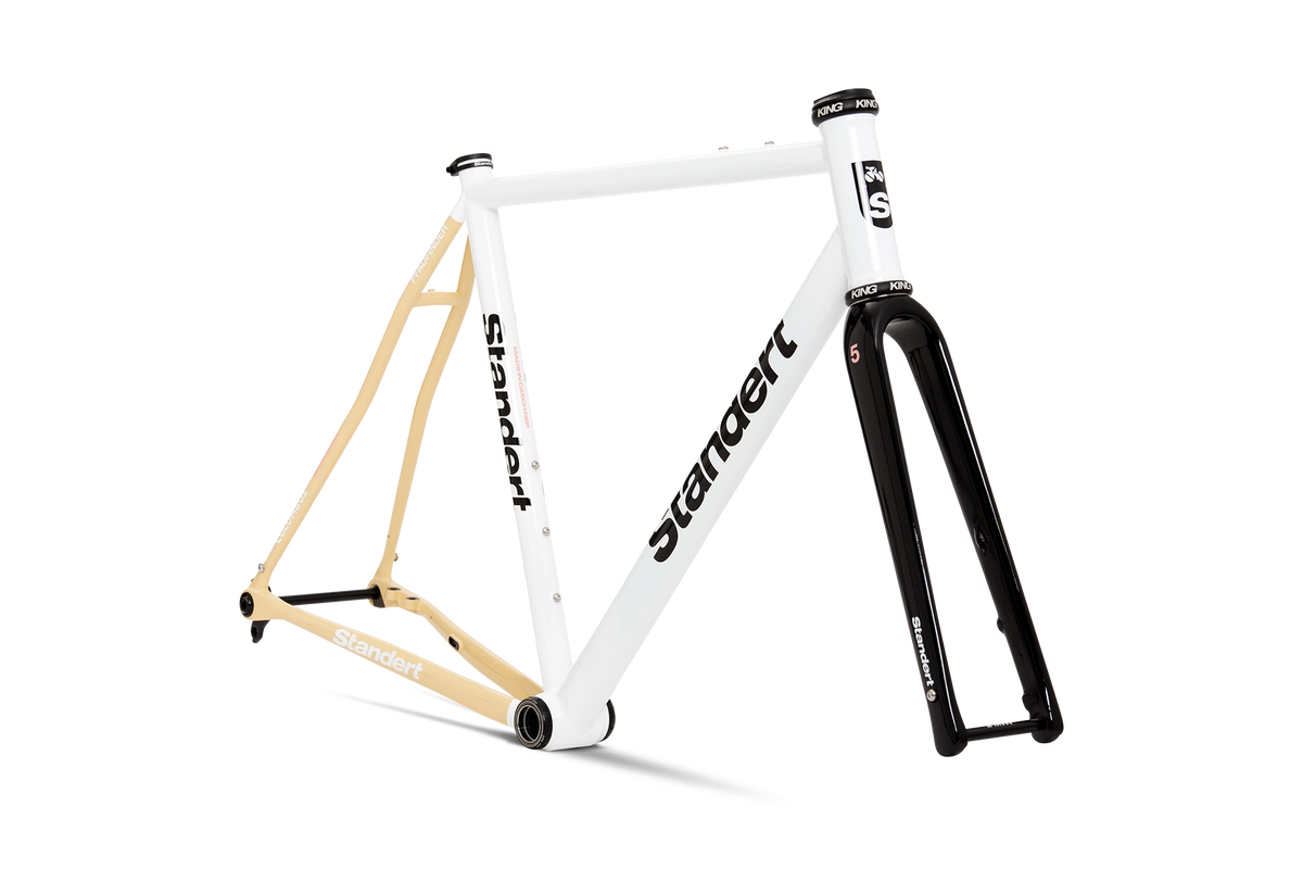 Standert Bikes Pfadfinder Steel Frameset LTD White