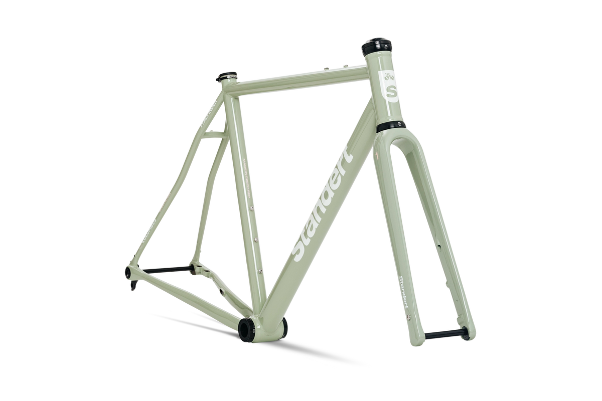 Standert Bikes Pfadfinder Steel Frameset Sage Salida Green