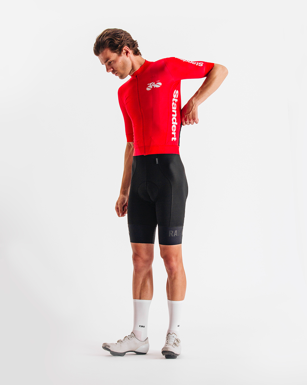 standert bikes cycling jersey red cover