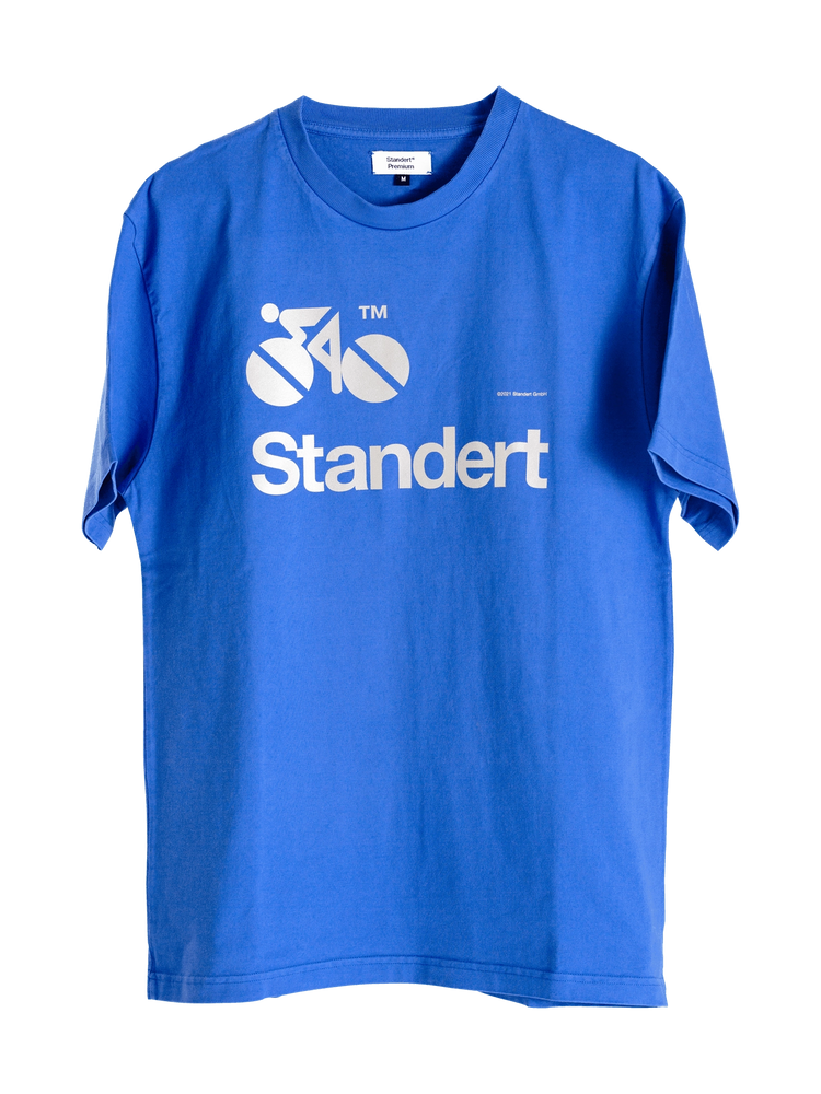 Standert Premium Legacy Logo T-Shirt - Blue