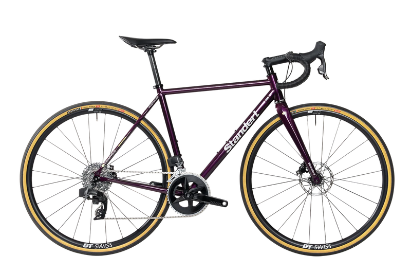 Standert Bikes Demo Pfadfinder steel road Purple SRAM Rival 52