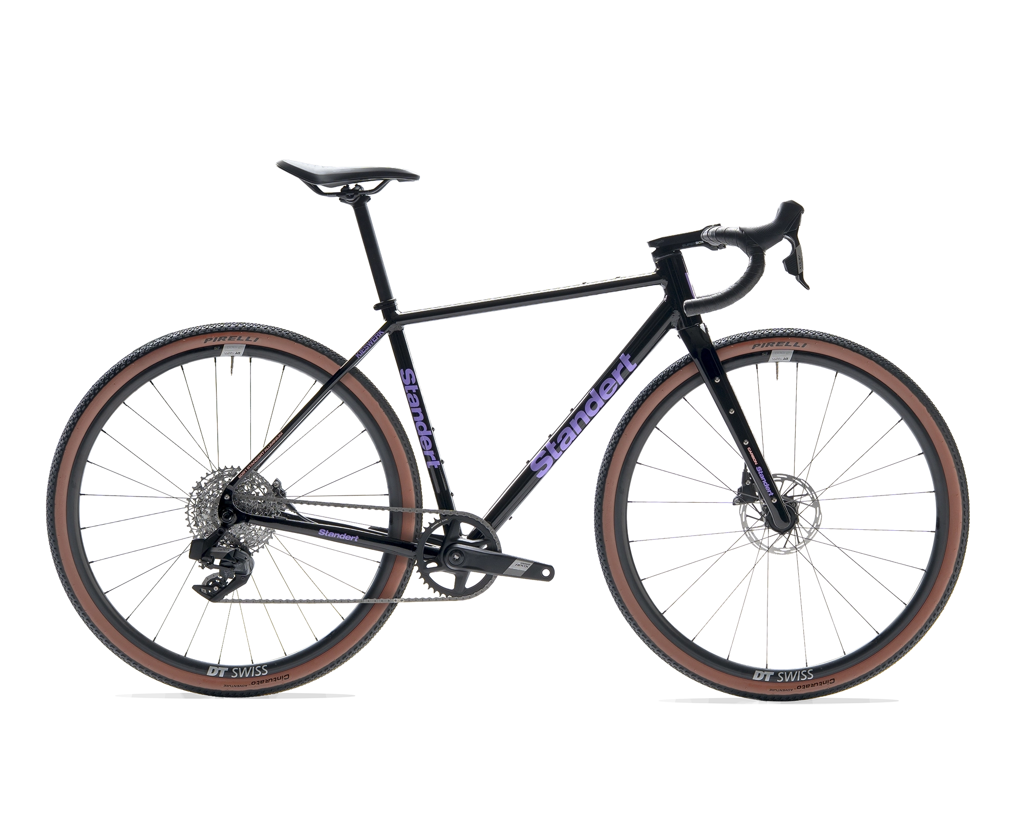 Standert Kieswerk Aluminium Gravel Bike Black Star SRAM Apex