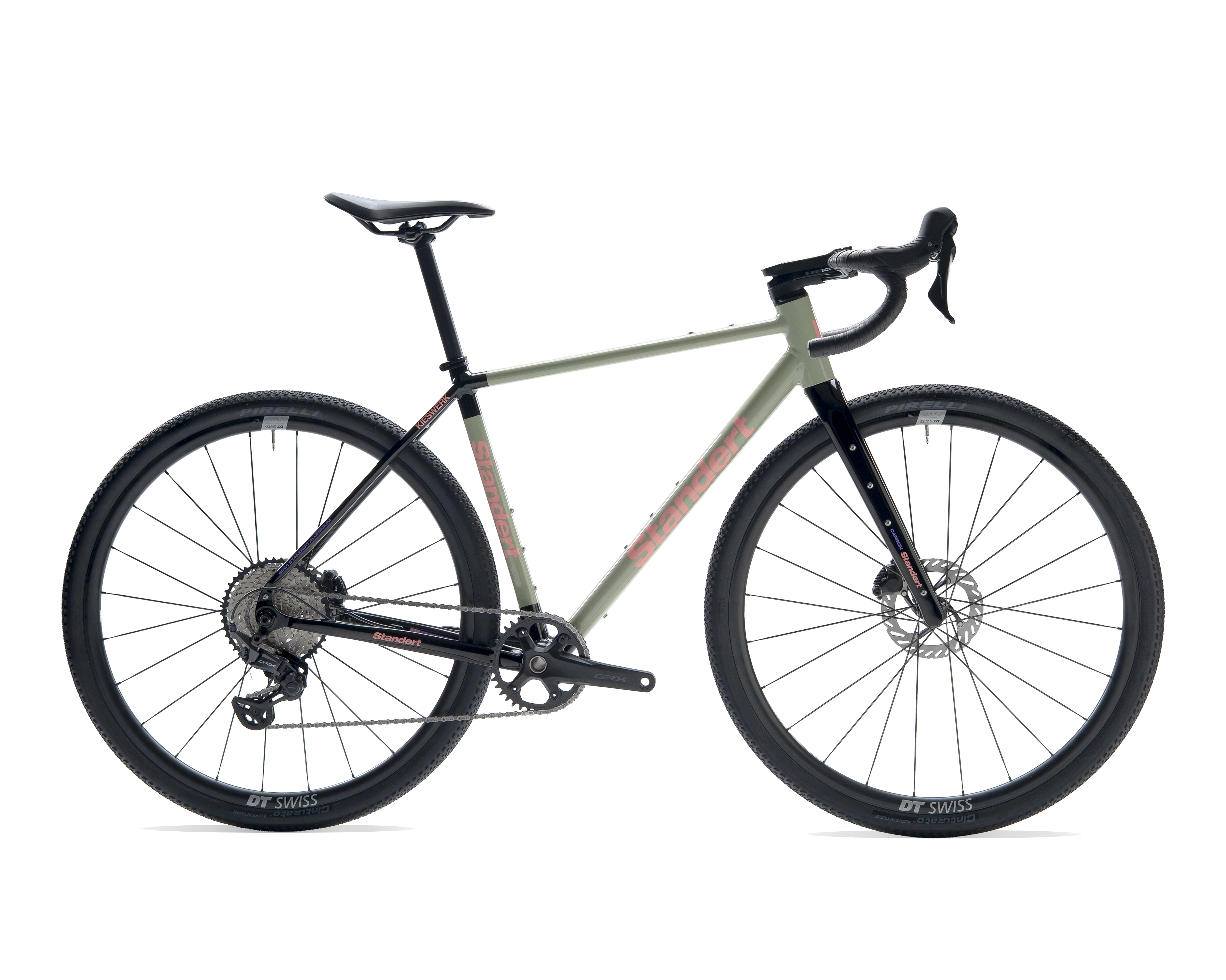 Standert Gravel Bike Kieswerk Shimano GRX 600 Green