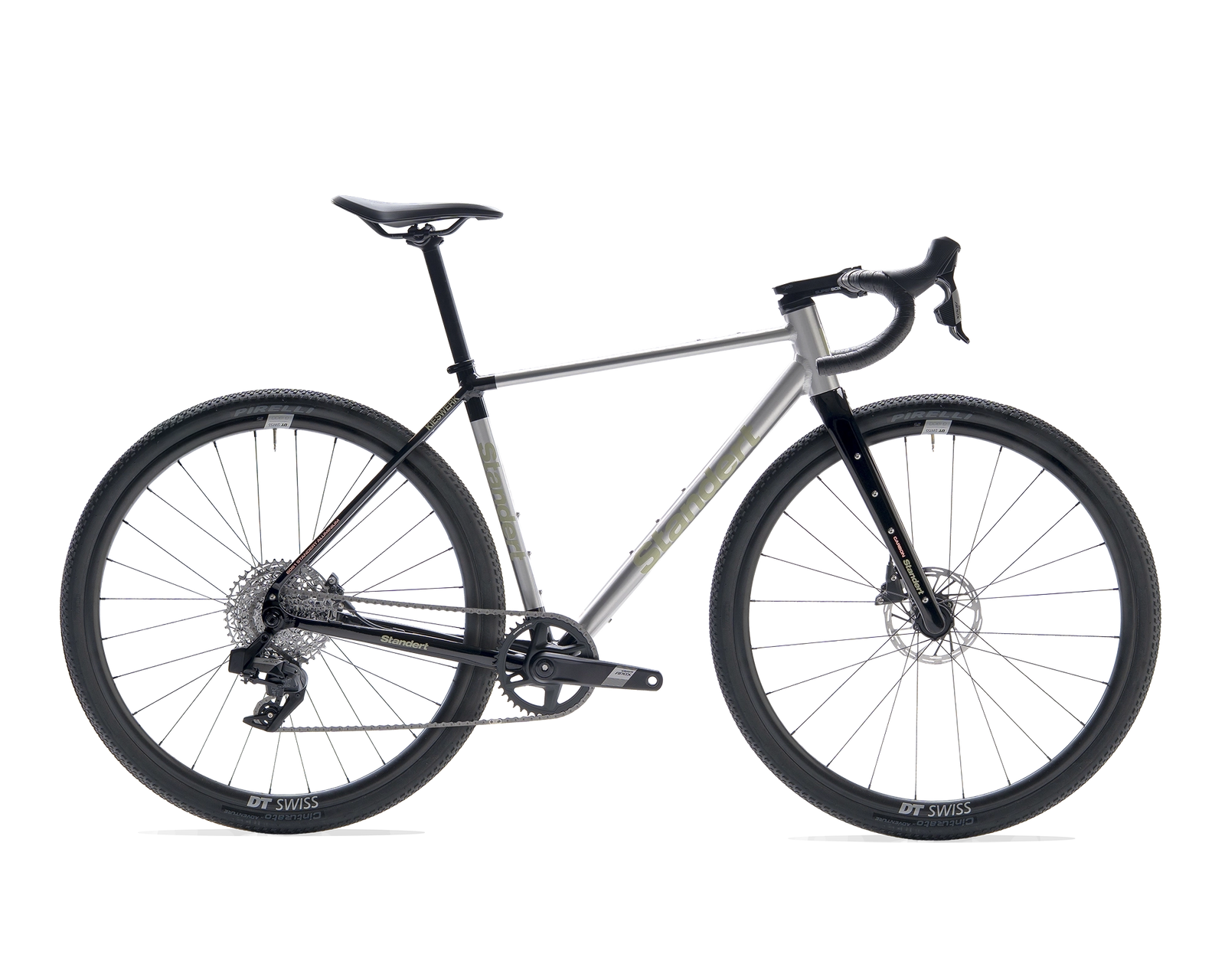 Standert Kieswerk Aluminium Gravel Bike Shimmy Raw SRAM Apex