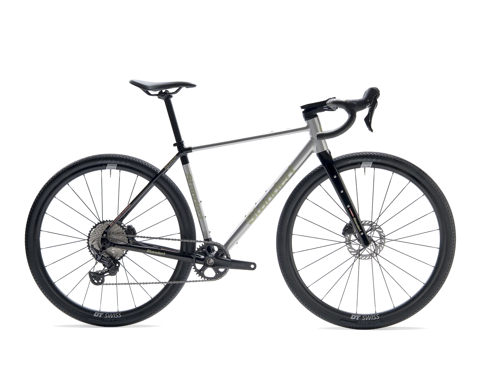 Standert Gravel Bike Kieswerk Shimano GRX 600 Silver Raw