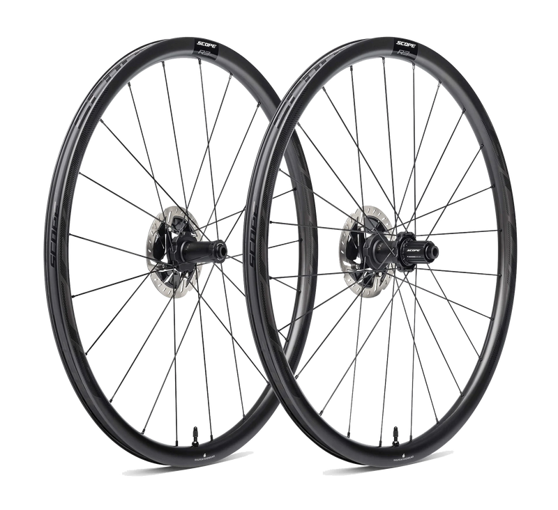 Standert Bikes scope r3.a wide carbon wheels
