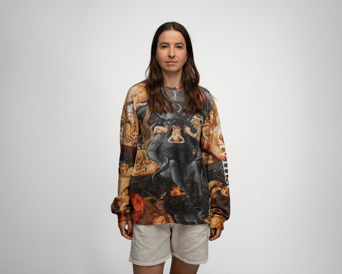 Standert x Civilist | Mesh Long-Sleeve T-Shirt | Devil Mountain