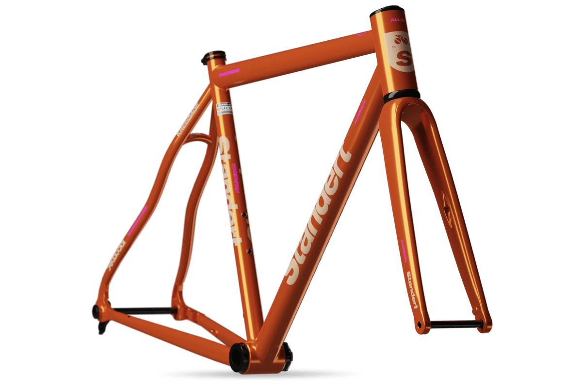 Kreissäge RS Orange Aluminium Road Bike Frame