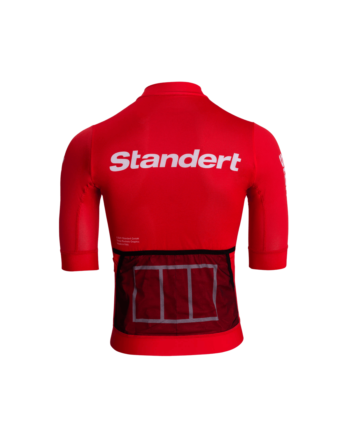 Standert Bikes cycling jersey red