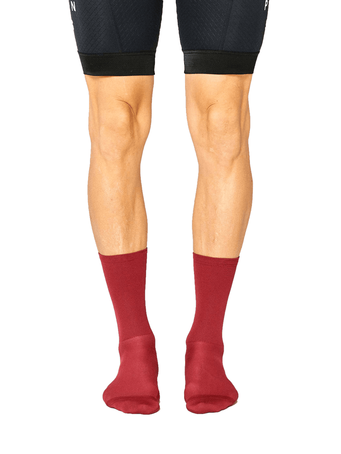 FINGERSCROSSED SOCKS | #003 Classic Merlot - Standert Bicycles