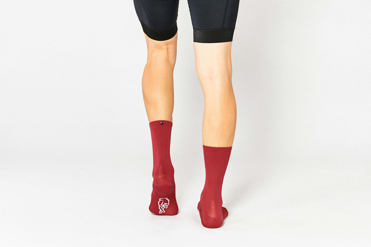 FINGERSCROSSED SOCKS | #003 Classic Merlot - Standert Bicycles