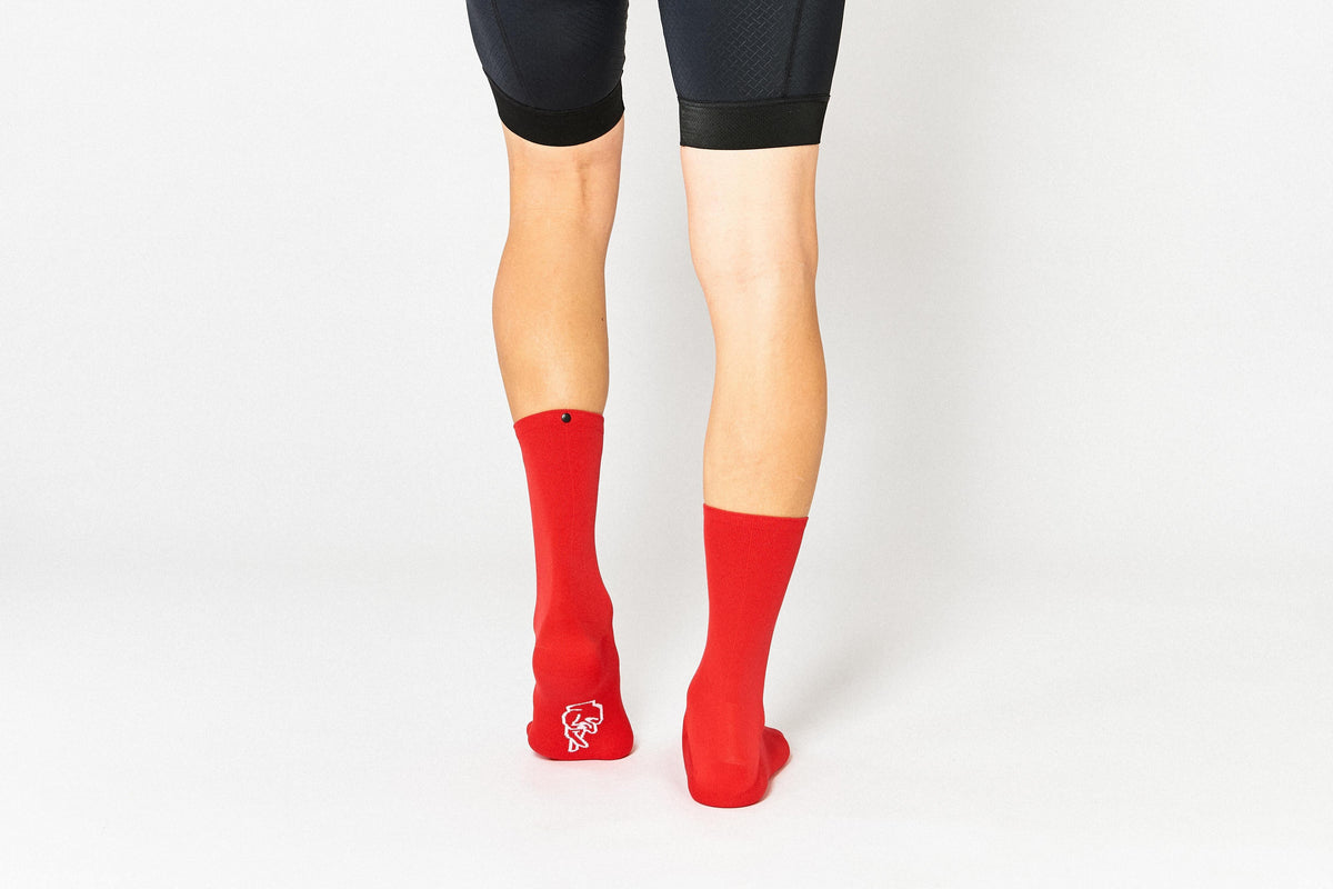 FINGERSCROSSED SOCKS | #006 Classic Flamme Rouge - Standert Bicycles