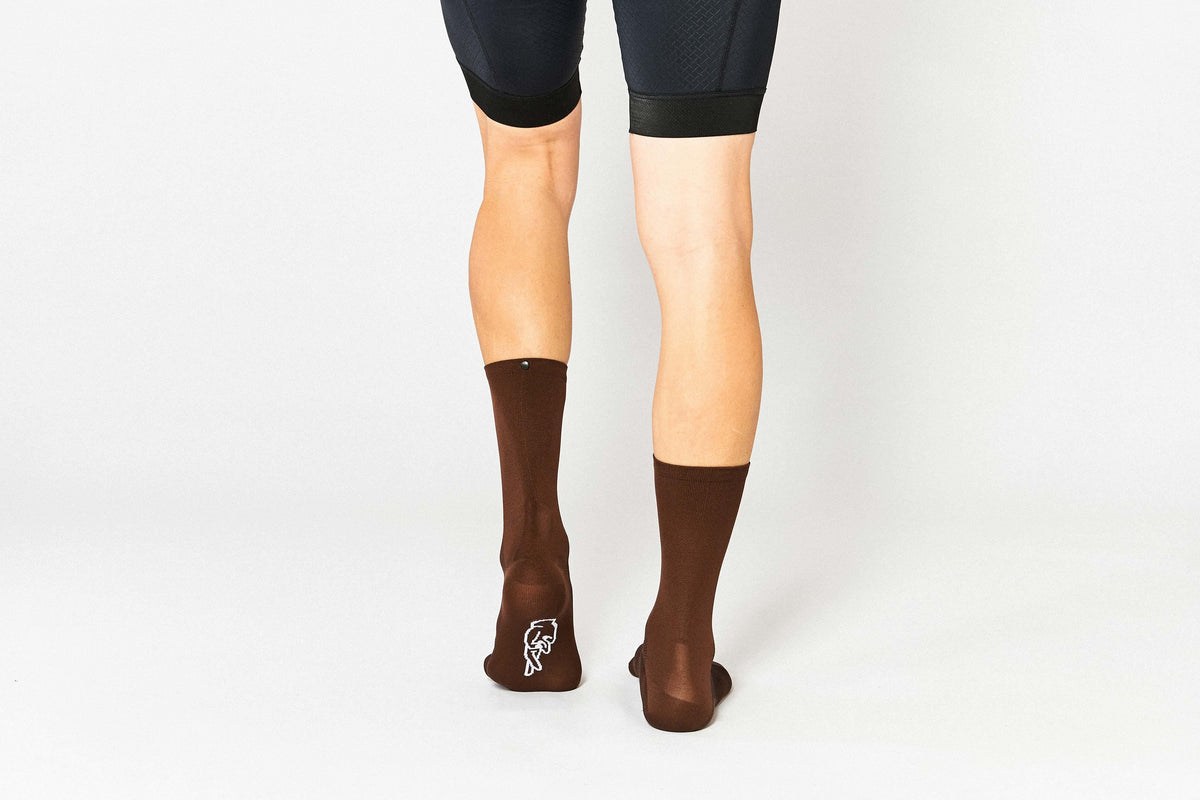FINGERSCROSSED SOCKS | #010 Classic Chocolate - Standert Bicycles