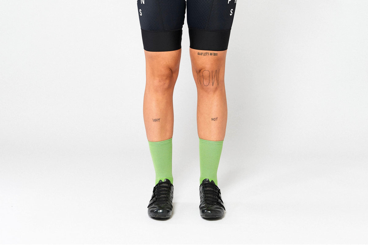 FINGERSCROSSED SOCKS | #015 Classic Jade - Standert Bicycles