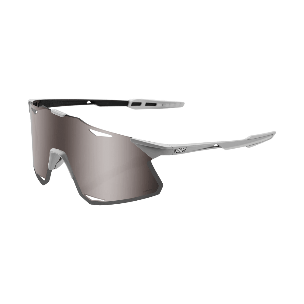 100% HYPERCRAFT Matte Stone Grey, Silver HiPER Lens - Standert Bicycles