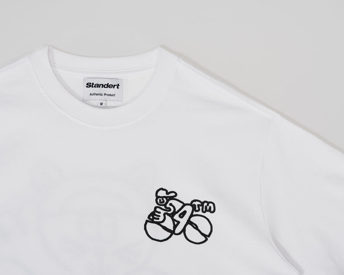 Standert & Stefan Marx | T-Shirt | White