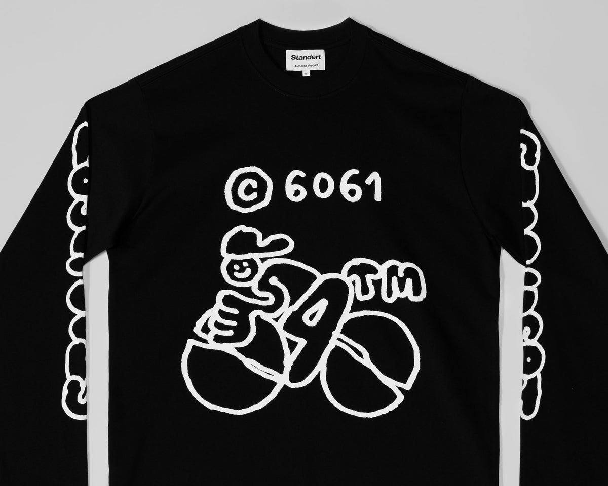 Standert & Stefan Marx | Long Sleeve T-Shirt | Black