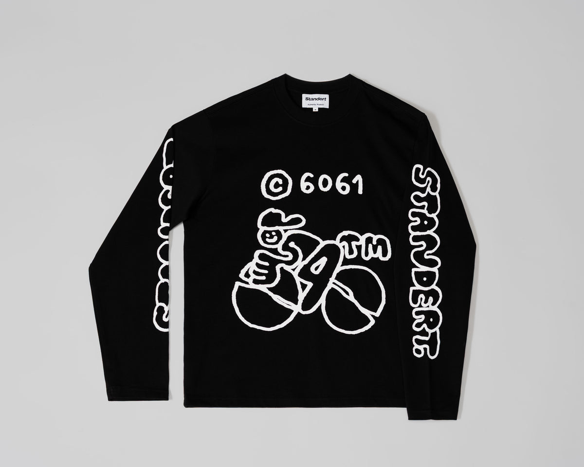 Standert & Stefan Marx | Long Sleeve T-Shirt | Black