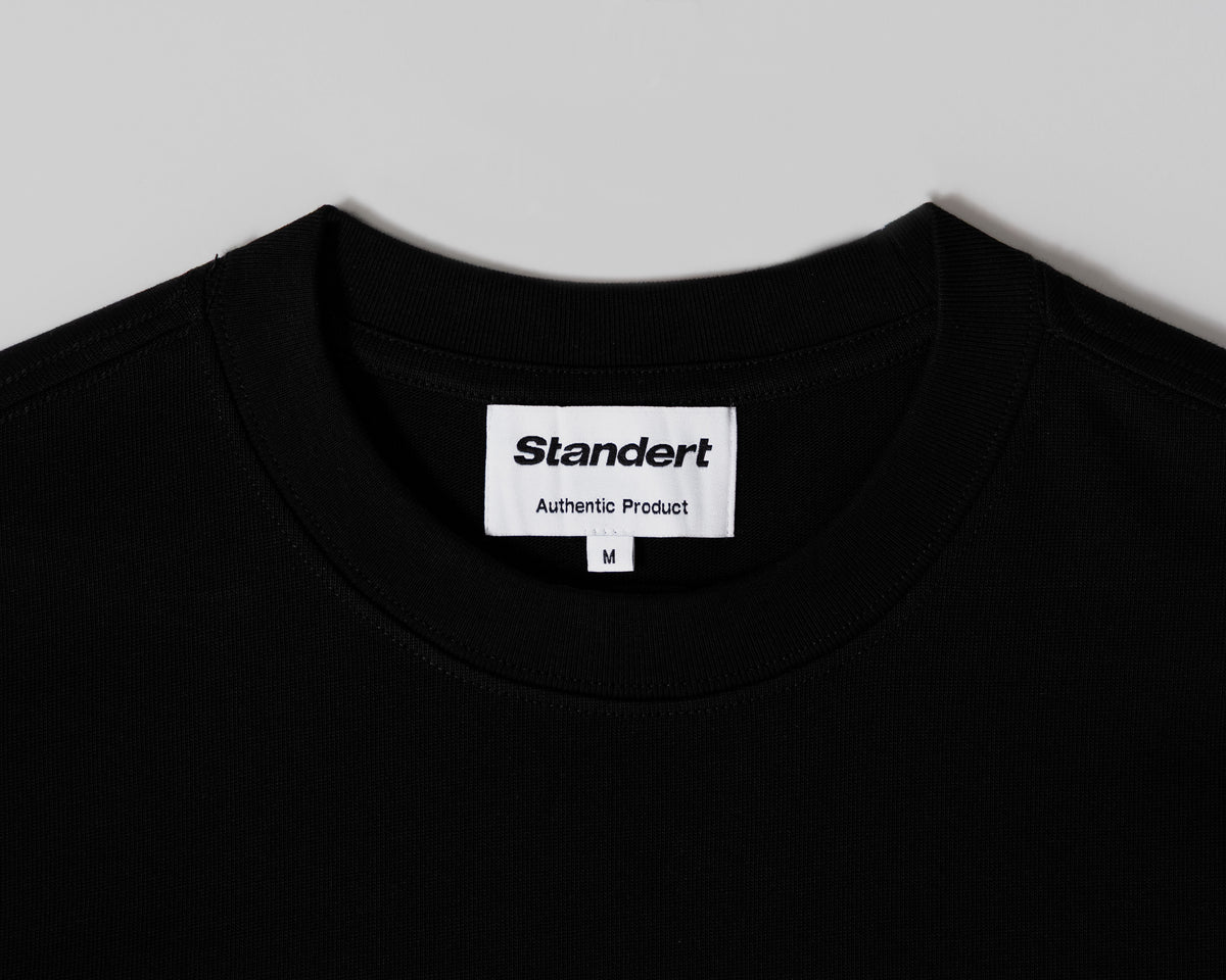 Standert & Stefan Marx | Long Sleeve T-Shirt | Black