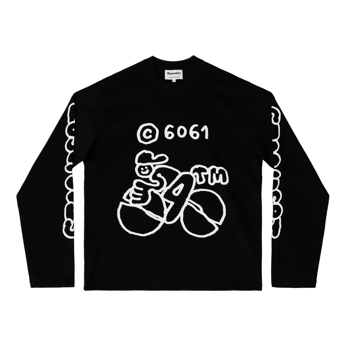 Standert & Stefan Marx | Long Sleeve T-Shirt | Black