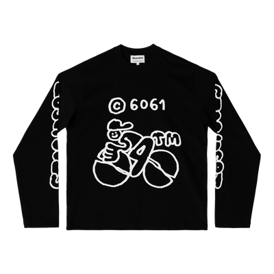 Standert & Stefan Marx | Long Sleeve T-Shirt | Black