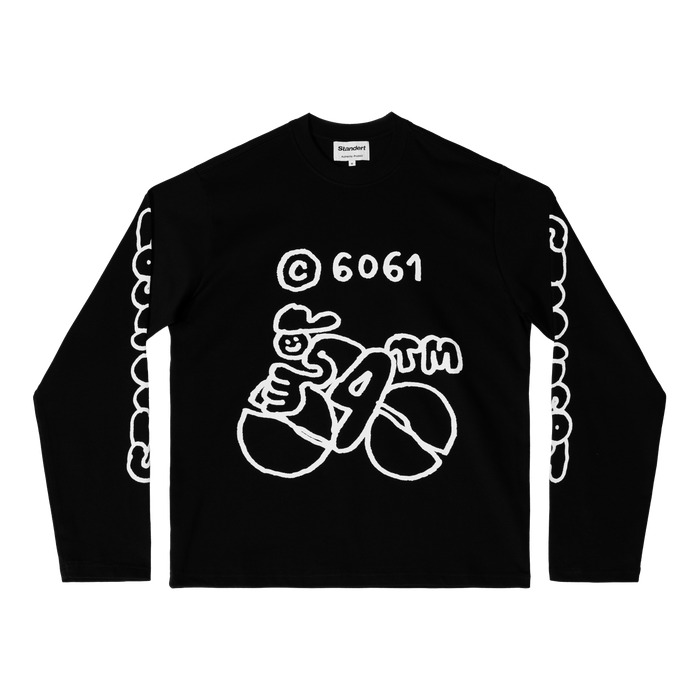 Standert & Stefan Marx | Long Sleeve T-Shirt | Black