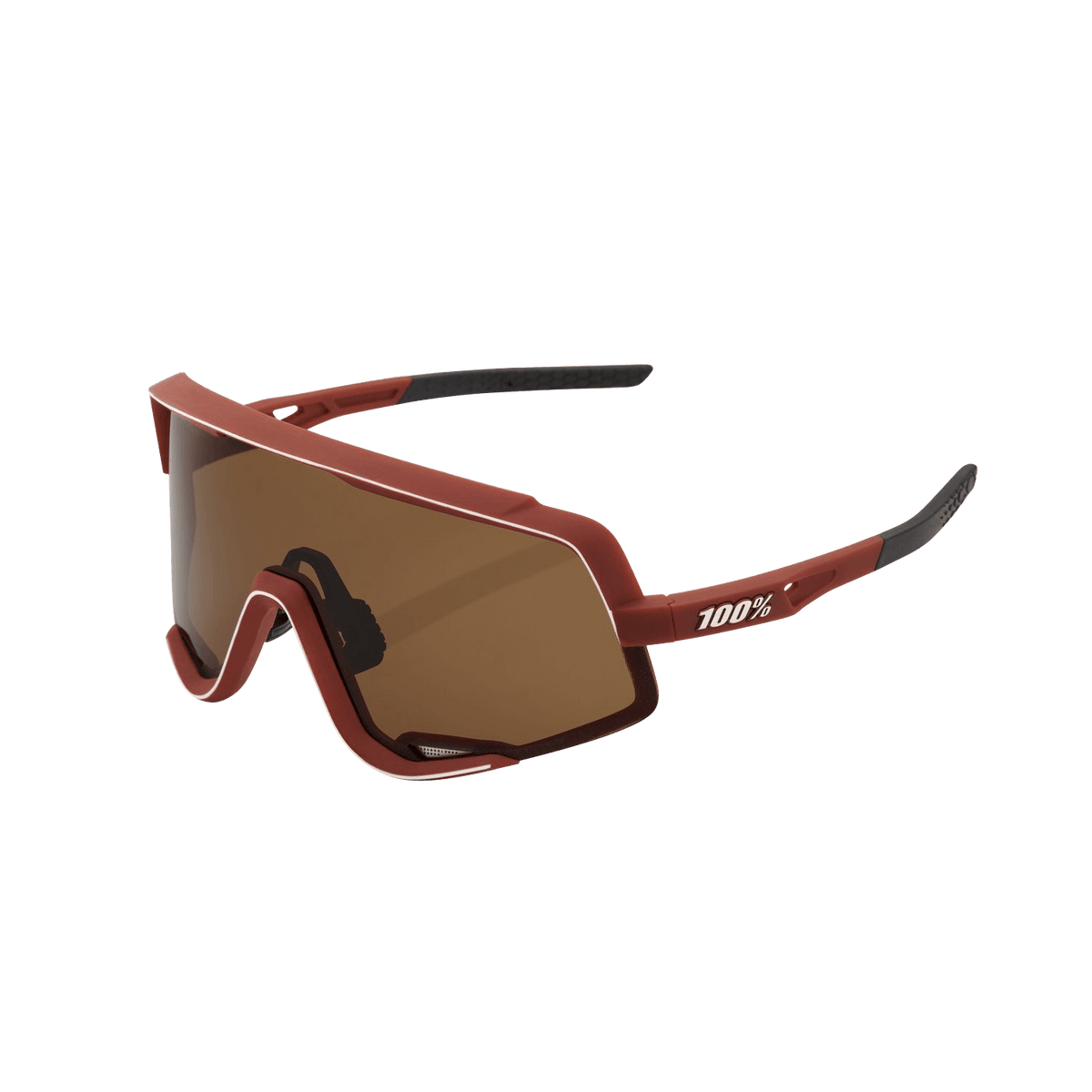 100% GLENDALE Soft Tact Bordeaux Soft Bronze Lens - Standert Bicycles