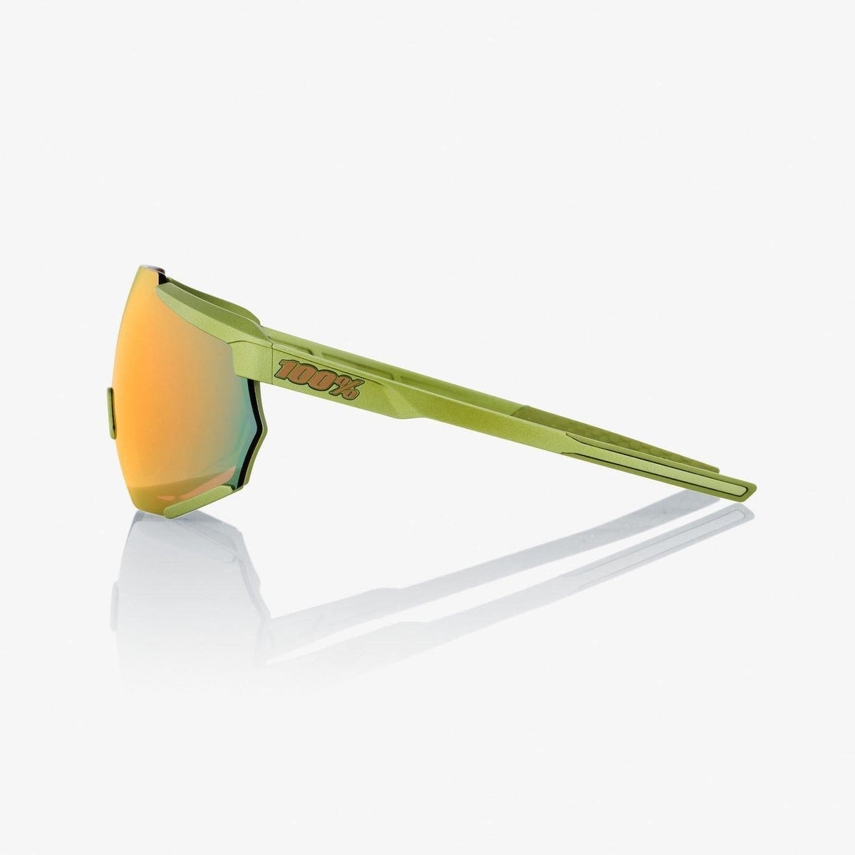 100% RACETRAP Matte Metallic Viperidae Mirror Lens - Standert Bicycles