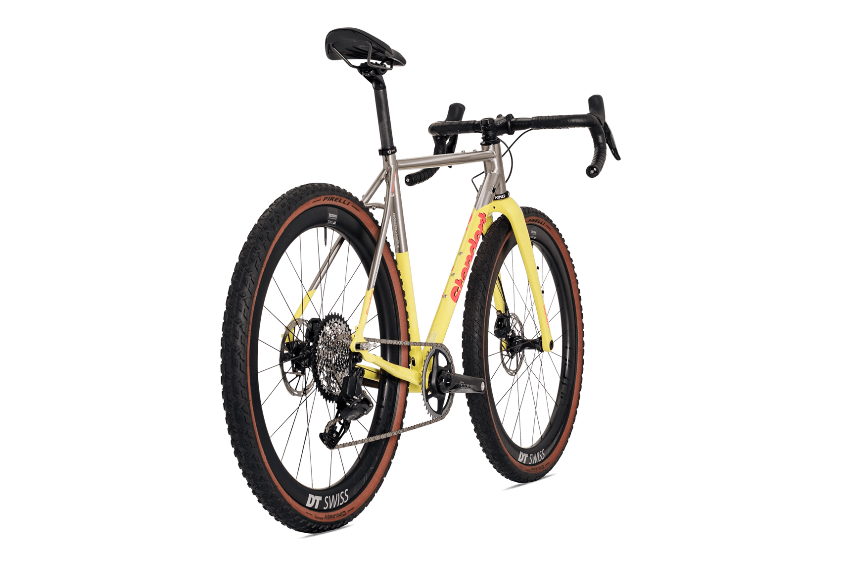 Erdgeschoss Steel Gravel Bike Made for Adventure Yellow