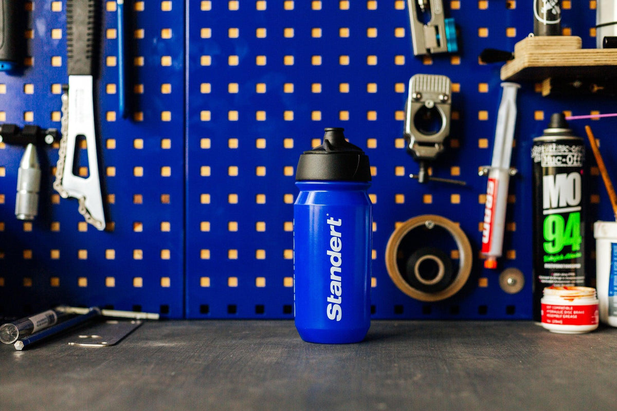 Standert Bidon | Logo Blue - Standert Bicycles
