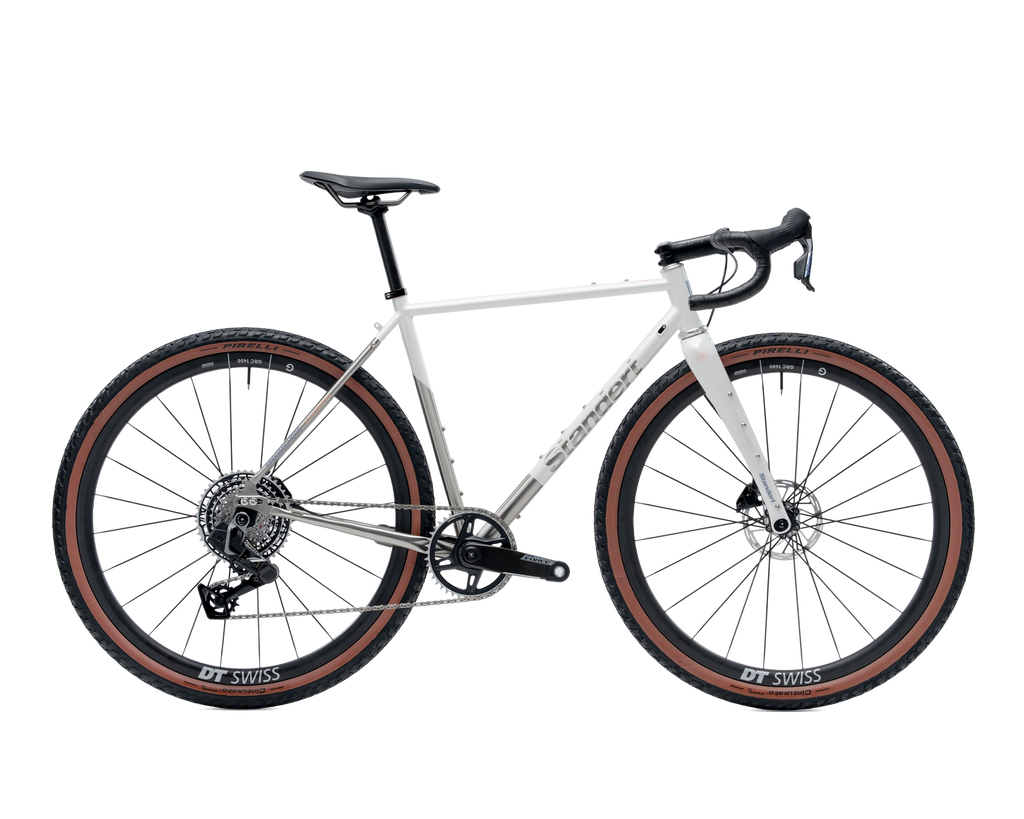 gravel bike configurator Erdgeschoss Stainless Steel | White Rabbit | Configure your own | Standert  Bikes