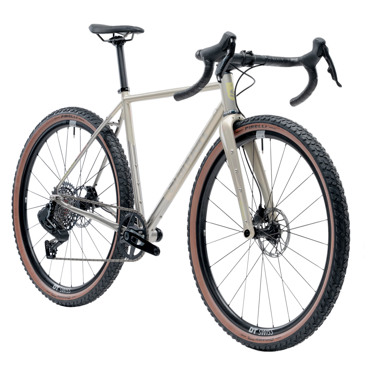 gravel bike stadler Erdgeschoss | Golden Brown | SRAM Rival AXS XPLR | Standert Stainless Steel Gravel  Bikes