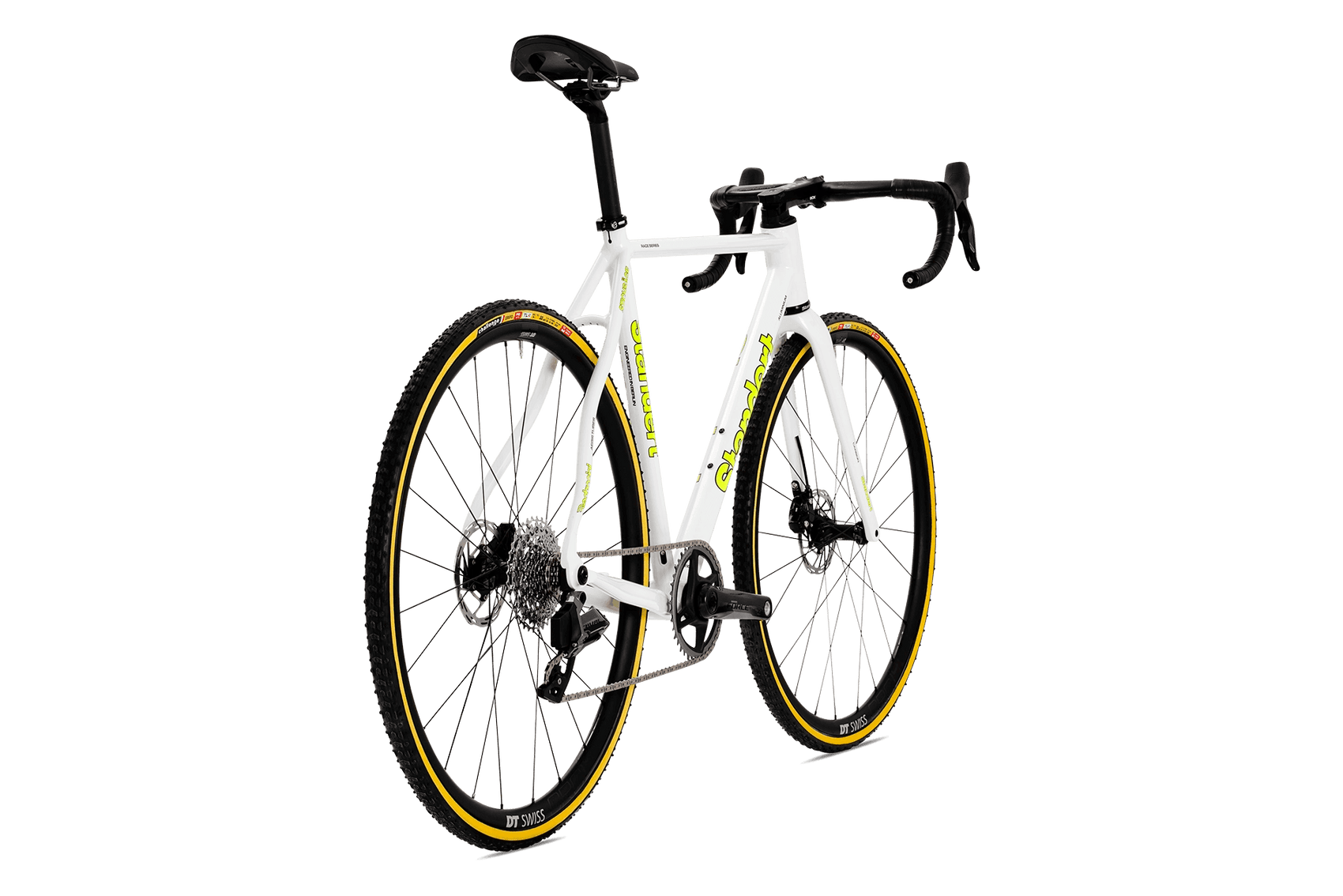 White online cyclocross bike