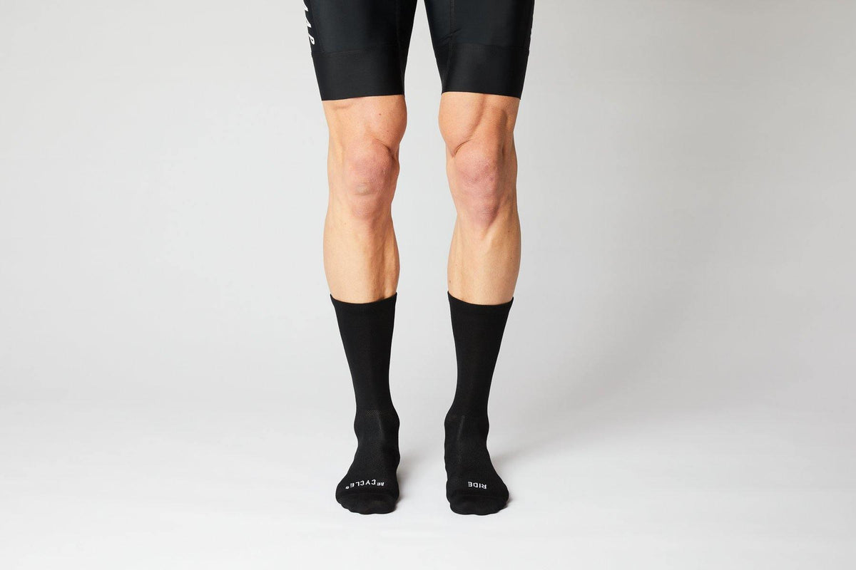 FINGERSCROSSED SOCKS | #ECO Black - Standert Bicycles