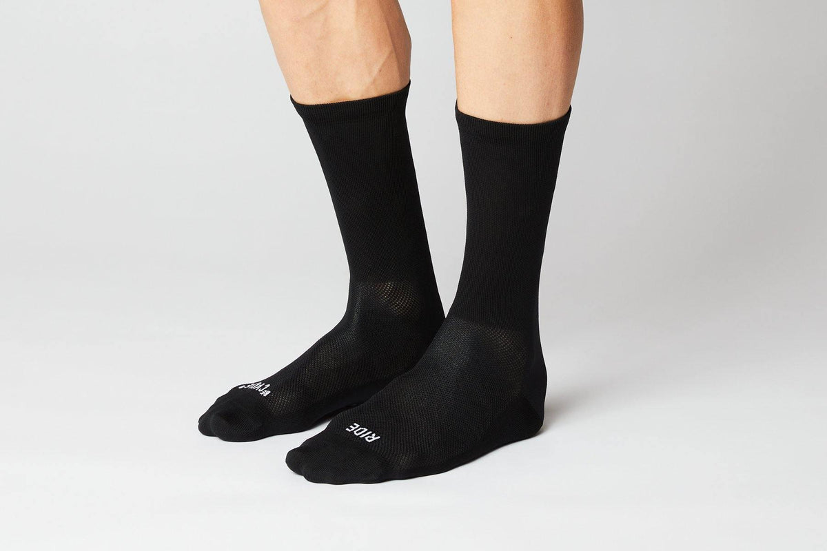 FINGERSCROSSED SOCKS | #ECO Black - Standert Bicycles