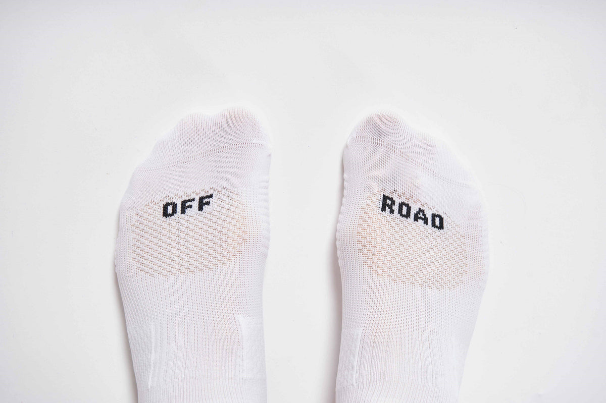 FINGERSCROSSED SOCKS | #Off Road White - Standert Bicycles