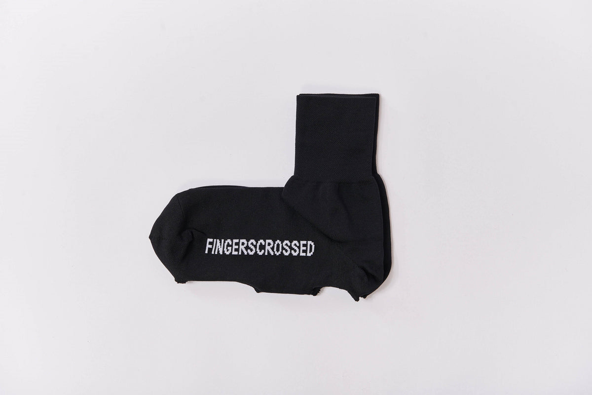 Fingerscrossed Black Oversocks - Overshoes