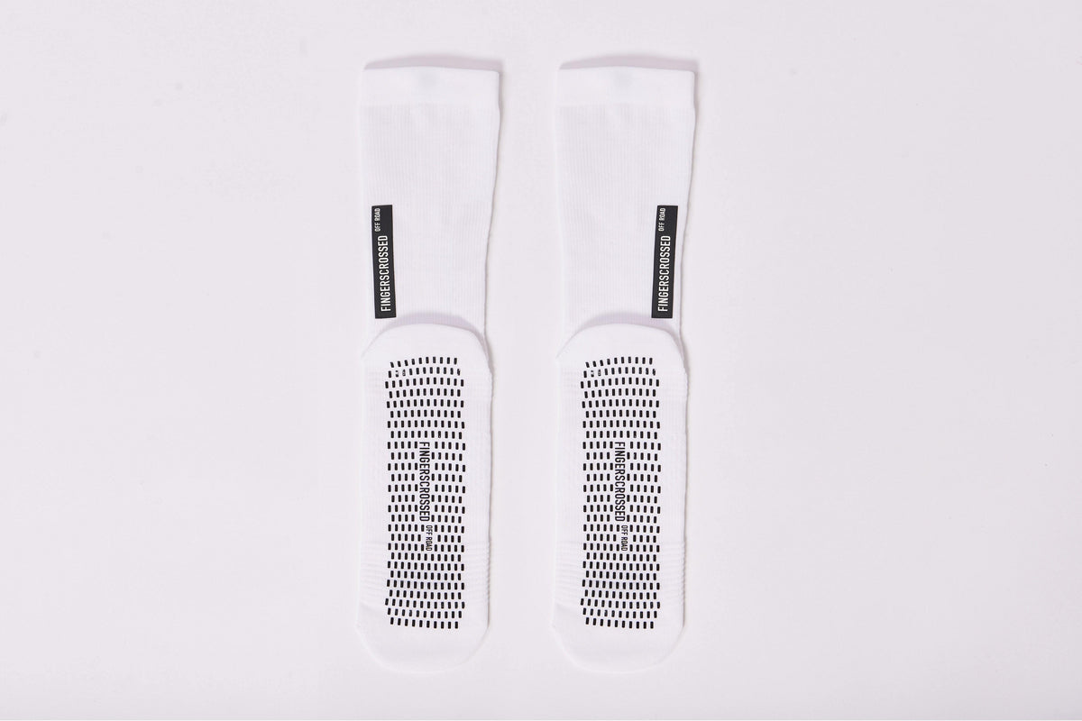 FINGERSCROSSED SOCKS | #Off Road White - Standert Bicycles