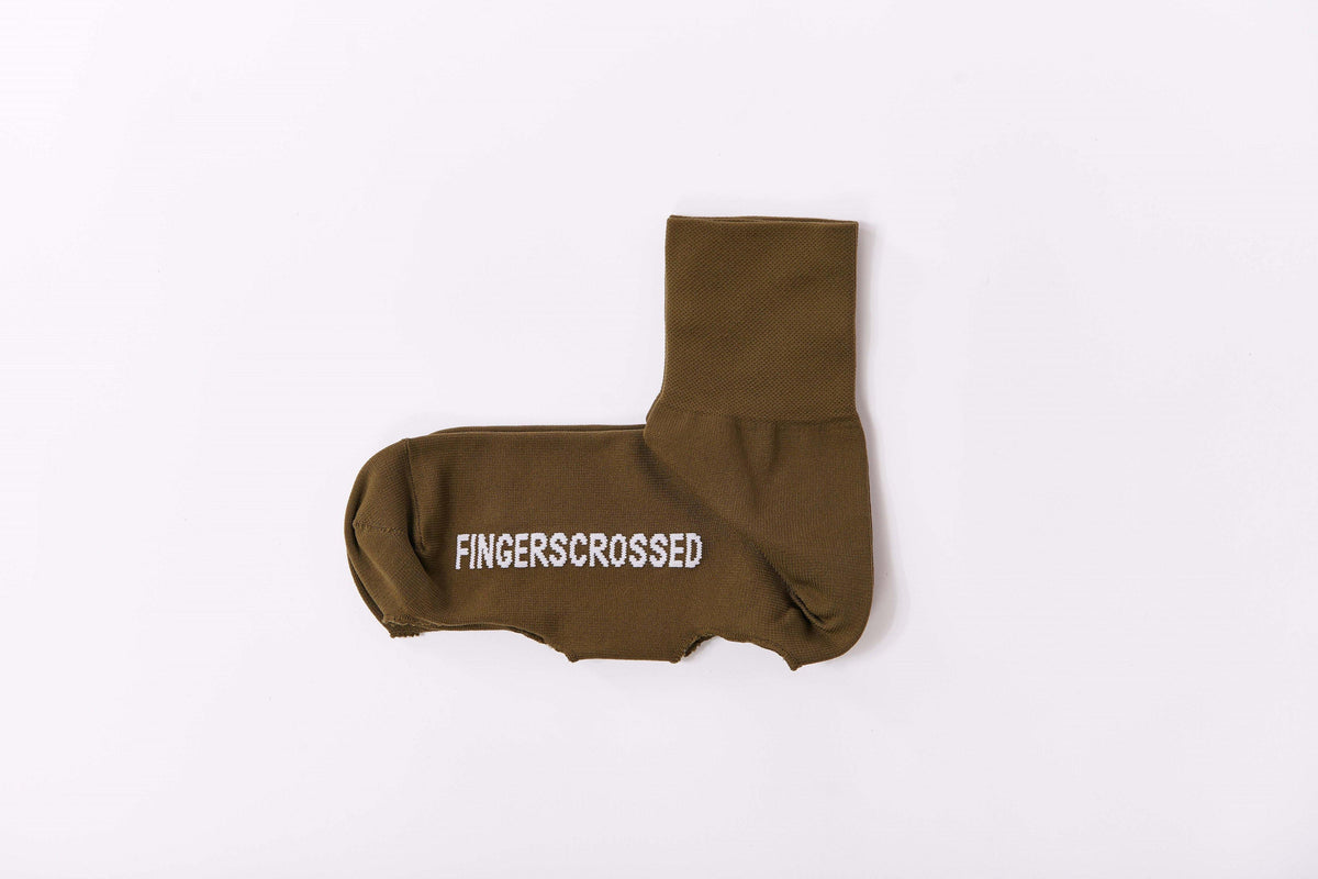 Fingerscrossed Olive Oversocks - Overshoes