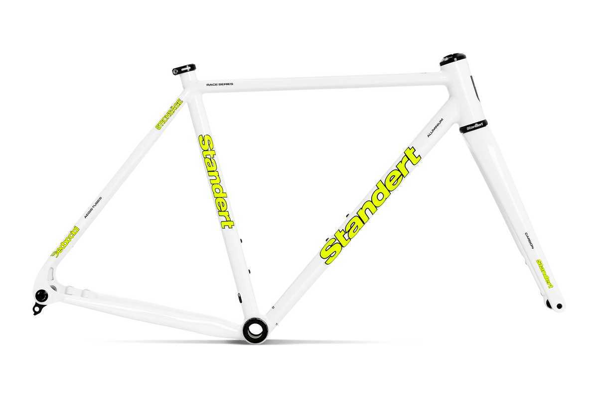 Cyclocross Frame - Stichsage Wipeout White