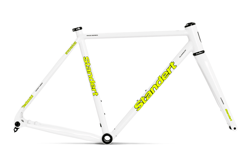 Standert Bikes Stichsäge Cyclocross frameset wipeout white 