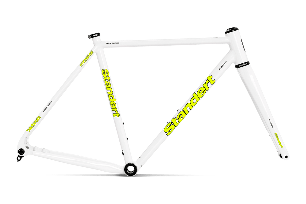 Cyclocross Frame - Stichsage Wipeout White