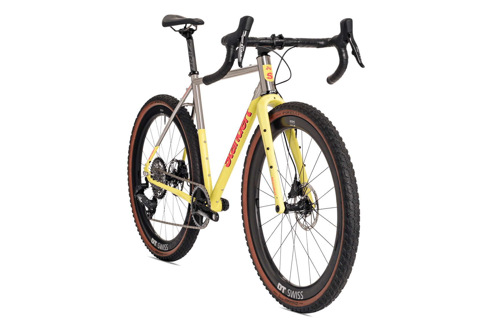 Yellow best sale gravel bike