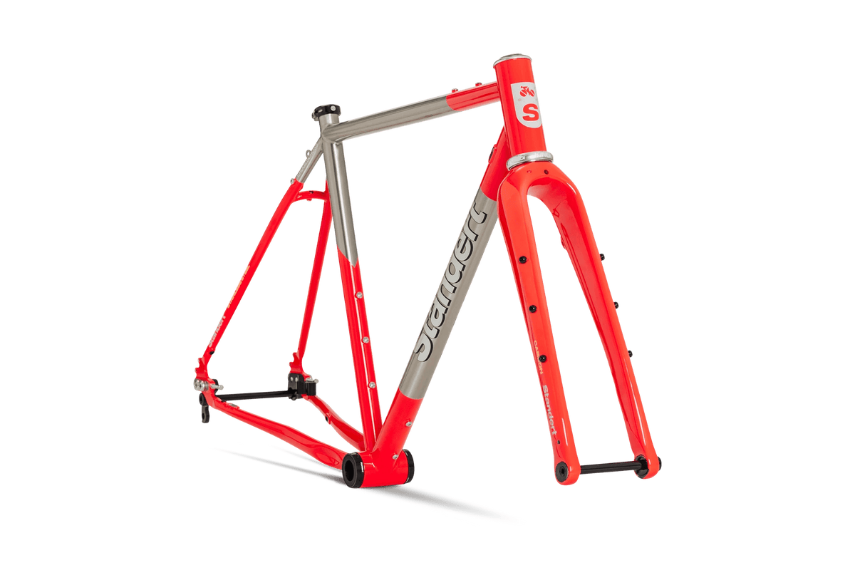 Erdgeschoss Stainless | Frameset | Pang! Pink - Standert Bicycles