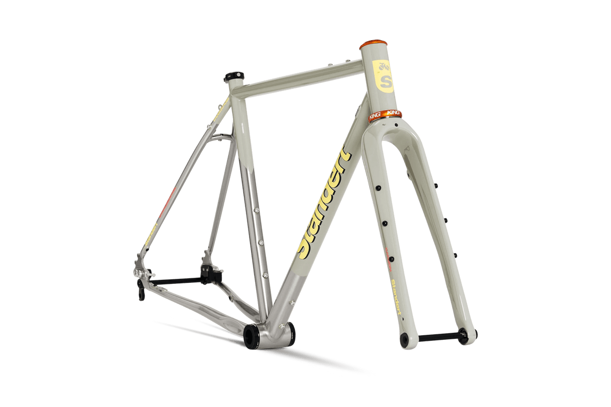 Erdgeschoss Stainless | Frameset | Ka-Pow! Khaki - Standert Bicycles